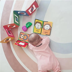Rainbow Crawling Mat for Kids' Bedroom & Living Room