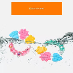 Baby Bite Music Molar Stick Teether Bell Rattle Silicone Teether