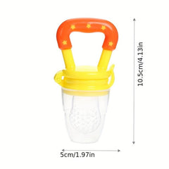 Baby Fruit & Veggie Bite Bags - Silicone Pacifiers for Food & Leisure