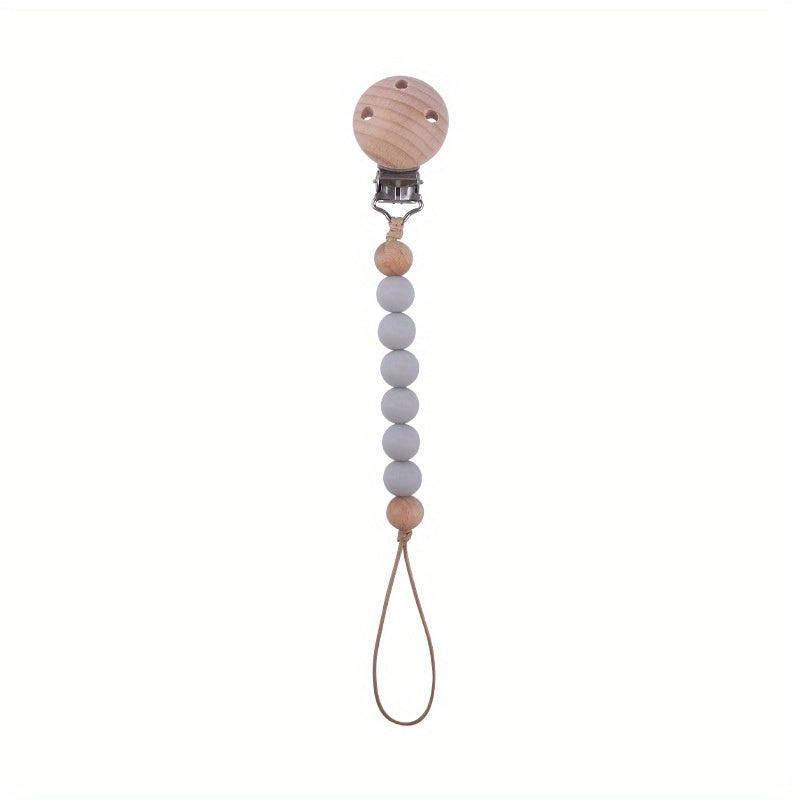 Beech Pacifier Clip for Baby's Safety