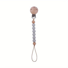 Beech Pacifier Clip for Baby's Safety