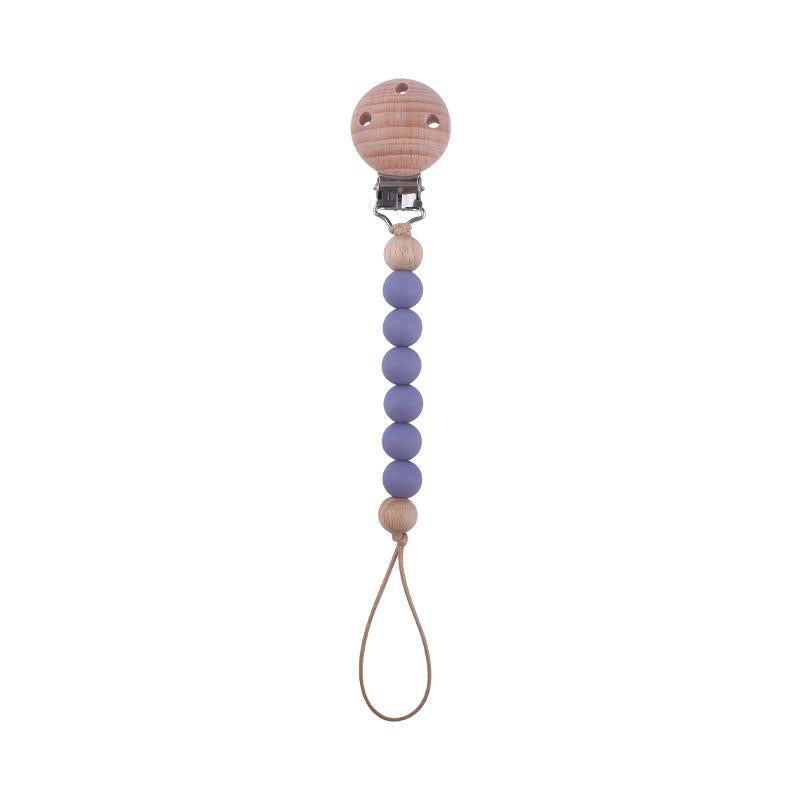 Beech Pacifier Clip for Baby's Safety