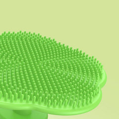 Soft Head Fat Comb Infant Bathing Hair Cleaning Brush Head Massager Comb