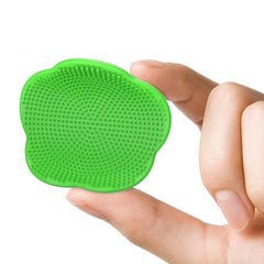 Soft Head Fat Comb Infant Bathing Hair Cleaning Brush Head Massager Comb