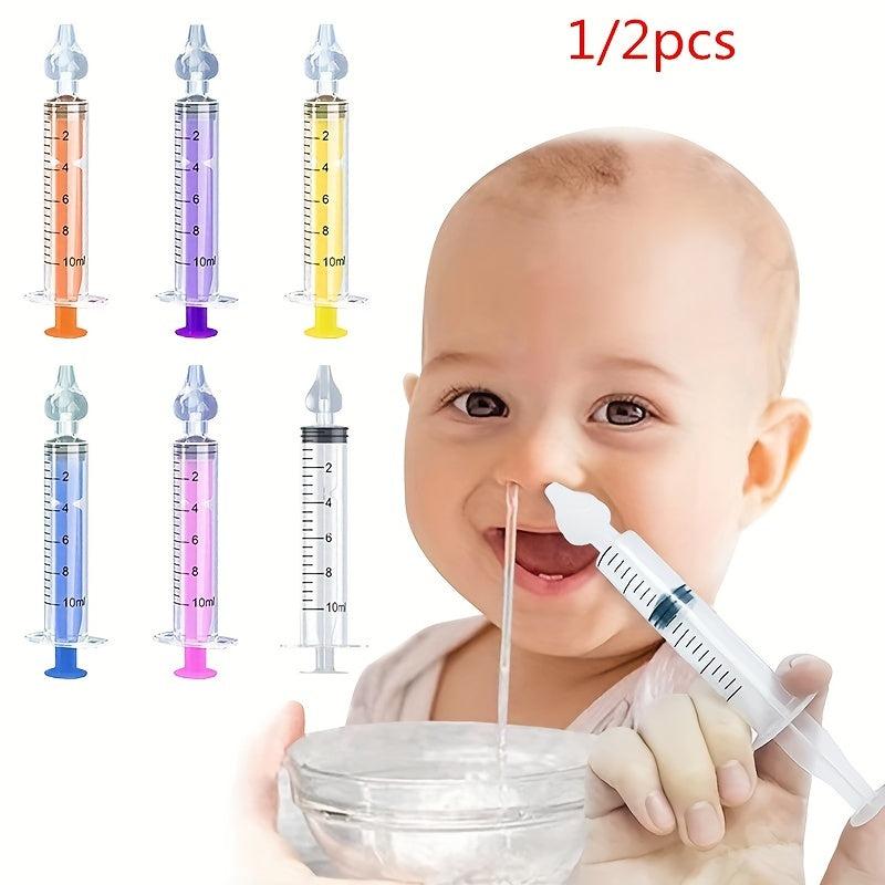 2pcs Baby Noses Sucker Noses Cleaner Rinse Device Reusable Nose Cleaner