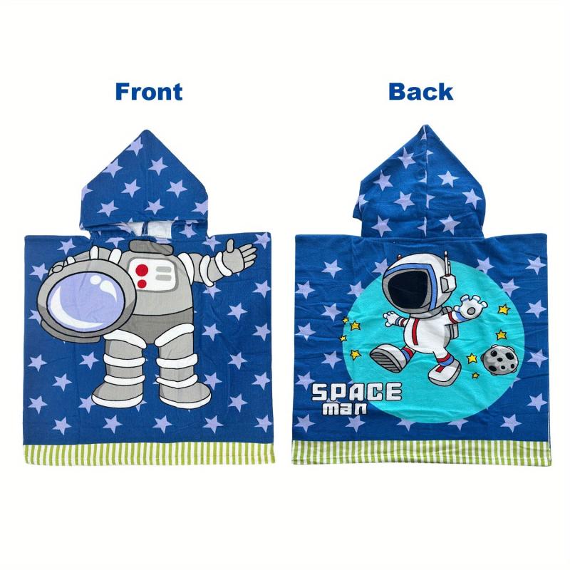 Kids Hooded Bath Towel Soft & Absorbent Quick Dry
