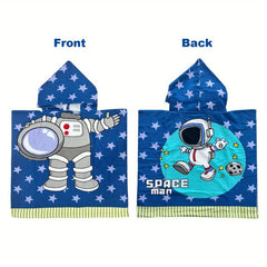 Kids Hooded Bath Towel Soft & Absorbent Quick Dry