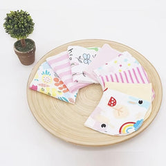 8pcs Baby Washcloths Soft Cotton Infant Bath Towel