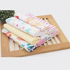 8pcs Baby Washcloths Soft Cotton Infant Bath Towel