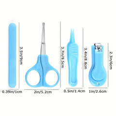 4 in 1 Baby Nail Kit for Pro Manicures & Pedicures