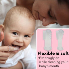 Soft Baby Toothbrush for Teething & Oral Cleaning