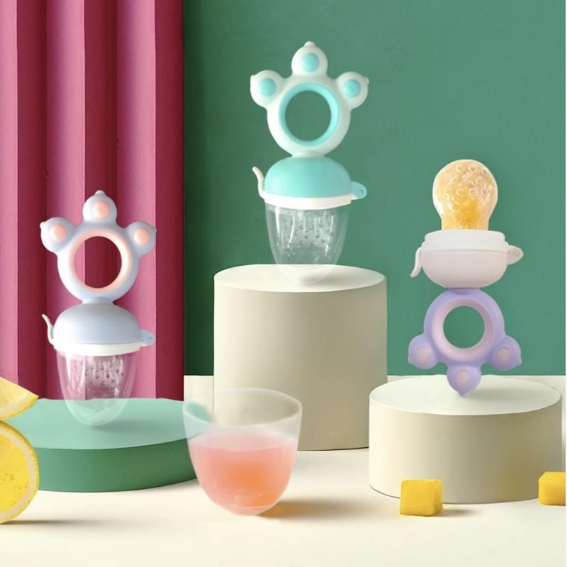 Paw Baby Food Feeder Silicone Teether & Pacifier