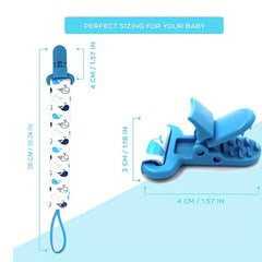 Keep Your Baby's Pacifier Secure Baby Pacifier Holder Clip