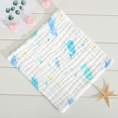 Soft Cotton Muslin Baby Washcloths for Newborns