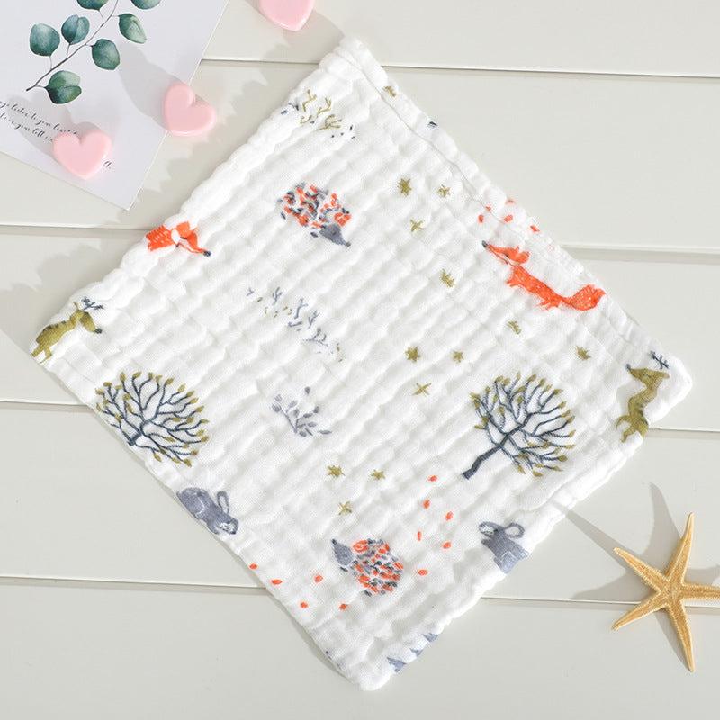 Soft Cotton Muslin Baby Washcloths for Newborns