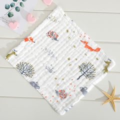 Soft Cotton Muslin Baby Washcloths for Newborns