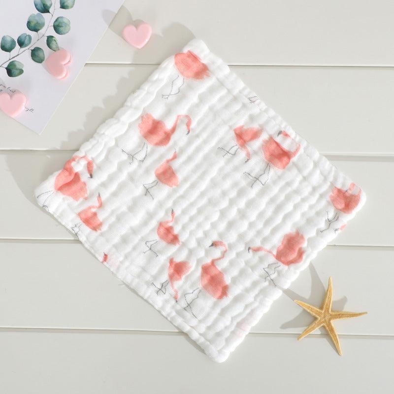 Soft Cotton Muslin Baby Washcloths for Newborns