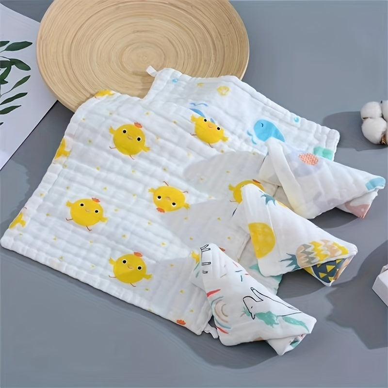 Soft Cotton Yarn Saliva Wipes & Face Towels for Babies