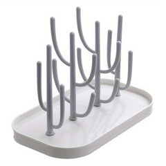 Baby Bottle Drain Rack Hanging Drainer Convenient Drying Shelf