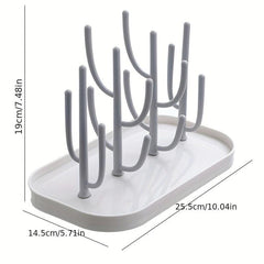 Baby Bottle Drain Rack Hanging Drainer Convenient Drying Shelf