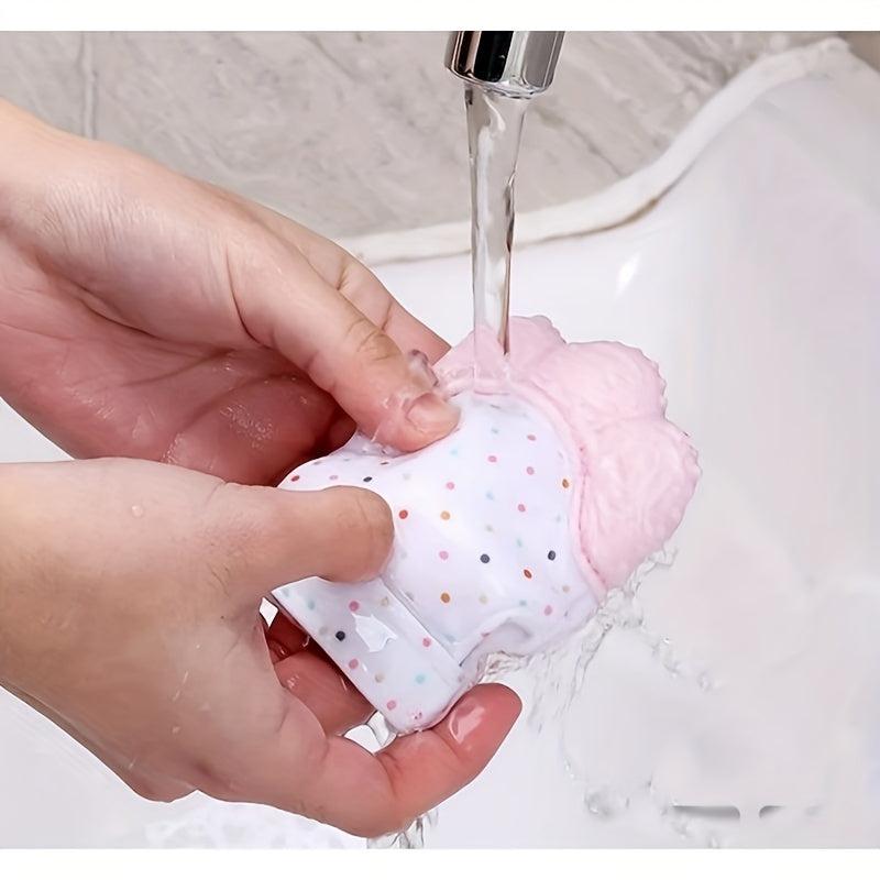 Baby Teether Gloves Anti-bite Silicone Molar Sound Toy