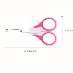 Baby Round Head Nail Clipper Anti-pinch Scissors