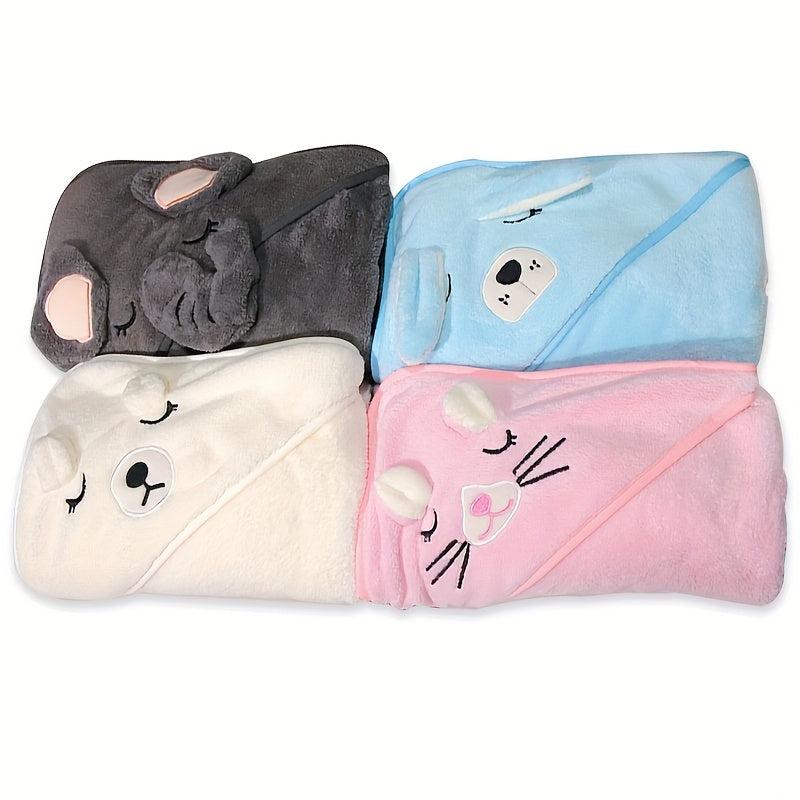 Soft & Adorable Baby Bath Towel With Hood