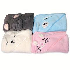 Soft & Adorable Baby Bath Towel With Hood