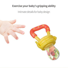 Baby Fruit Vegetable Feeder Silicone Molar Stick Pacifier