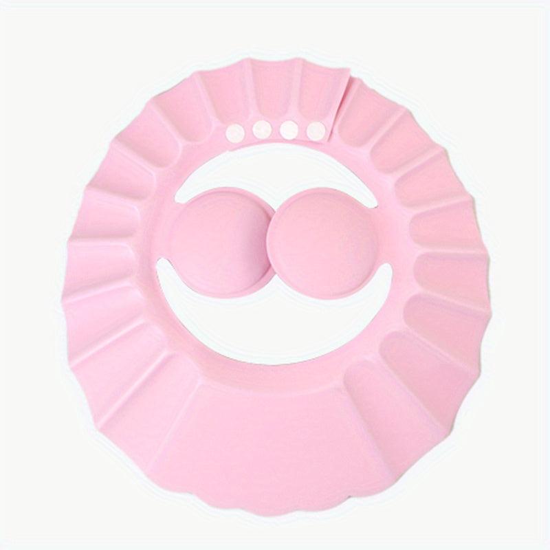 Baby Cartoon Shampoo Cap - Ear & Eye Protection Waterproof Shower Cap
