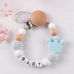 Silicone Daisy Pacifier Chain Anti-drop Baby Toy Accessory