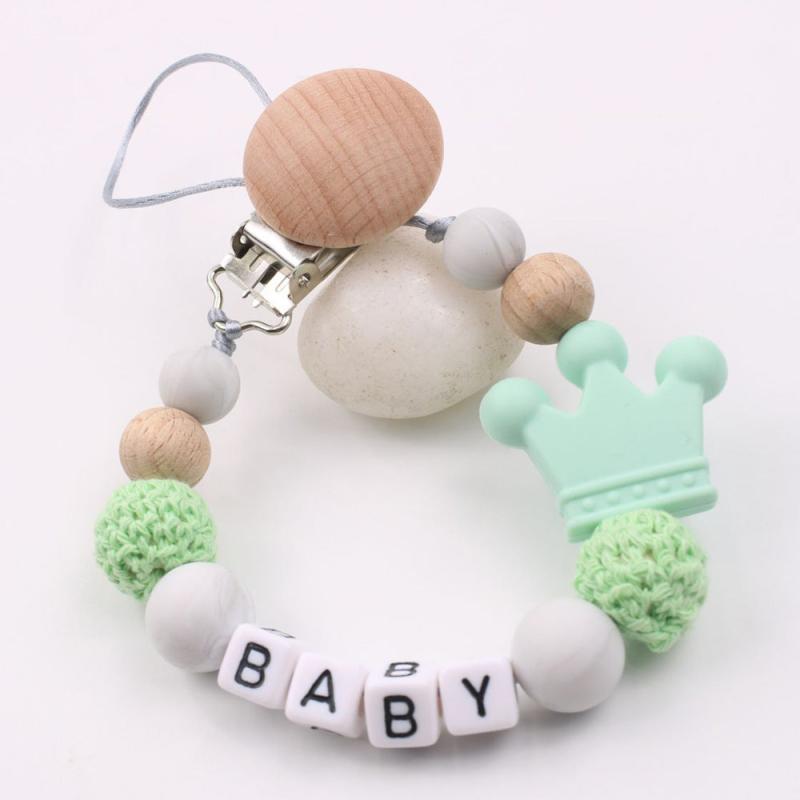 Silicone Daisy Pacifier Chain Anti-drop Baby Toy Accessory