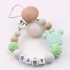 Silicone Daisy Pacifier Chain Anti-drop Baby Toy Accessory