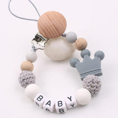 Silicone Daisy Pacifier Chain Anti-drop Baby Toy Accessory