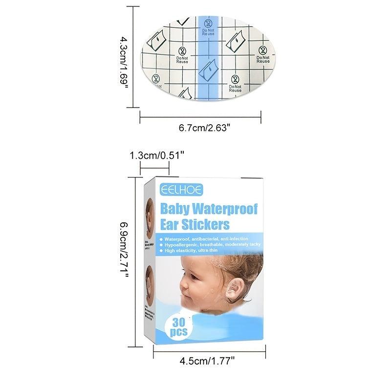 Waterproof Ear Stickers for Babies - Ear Protection Stickers