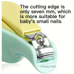 Safe Baby Nail Clippers Anti-pinch Meat Nail Clippers for Children