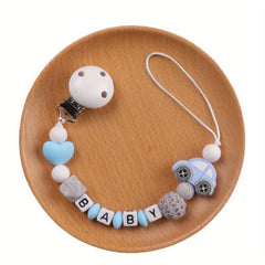 Baby Teeth Safety Set: Anti Drop Chain & Pacifier Clip
