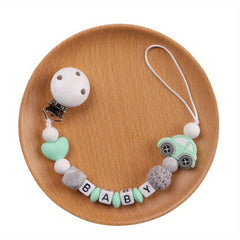 Baby Teeth Safety Set: Anti Drop Chain & Pacifier Clip