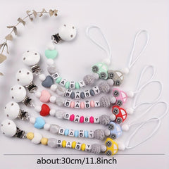 Baby Teeth Safety Set: Anti Drop Chain & Pacifier Clip