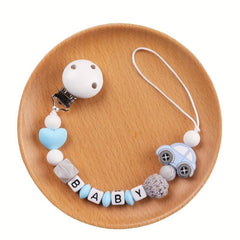 Baby Teeth Safety Set: Anti Drop Chain & Pacifier Clip