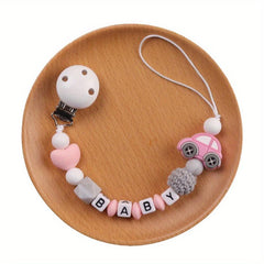 Baby Teeth Safety Set: Anti Drop Chain & Pacifier Clip