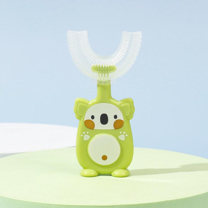 Koala Shape Baby U-shaped Toothbrush