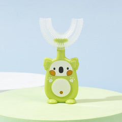 Koala Shape Baby U-shaped Toothbrush