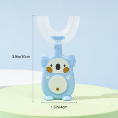 Koala Shape Baby U-shaped Toothbrush