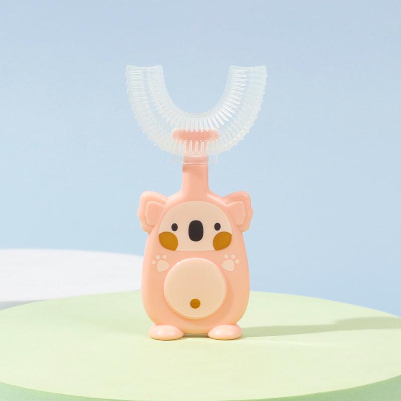 Koala Shape Baby U-shaped Toothbrush