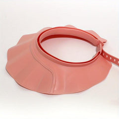 Baby Shower Cap Adjustable Hair Wash Cap Eye Protection Head Water Cover