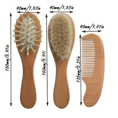 Soft Baby Brush with Natural Goat Bristle