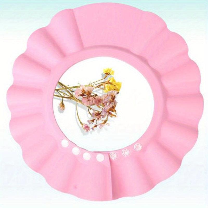 Adjustable Kids Shampoo Bathing Shower Cap Hair Wash Hat