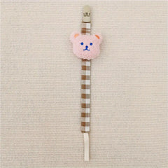 Bear Pacifier Clip Pacifier Holder for Boys and Girls Teething Toys