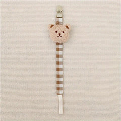 Bear Pacifier Clip Pacifier Holder for Boys and Girls Teething Toys